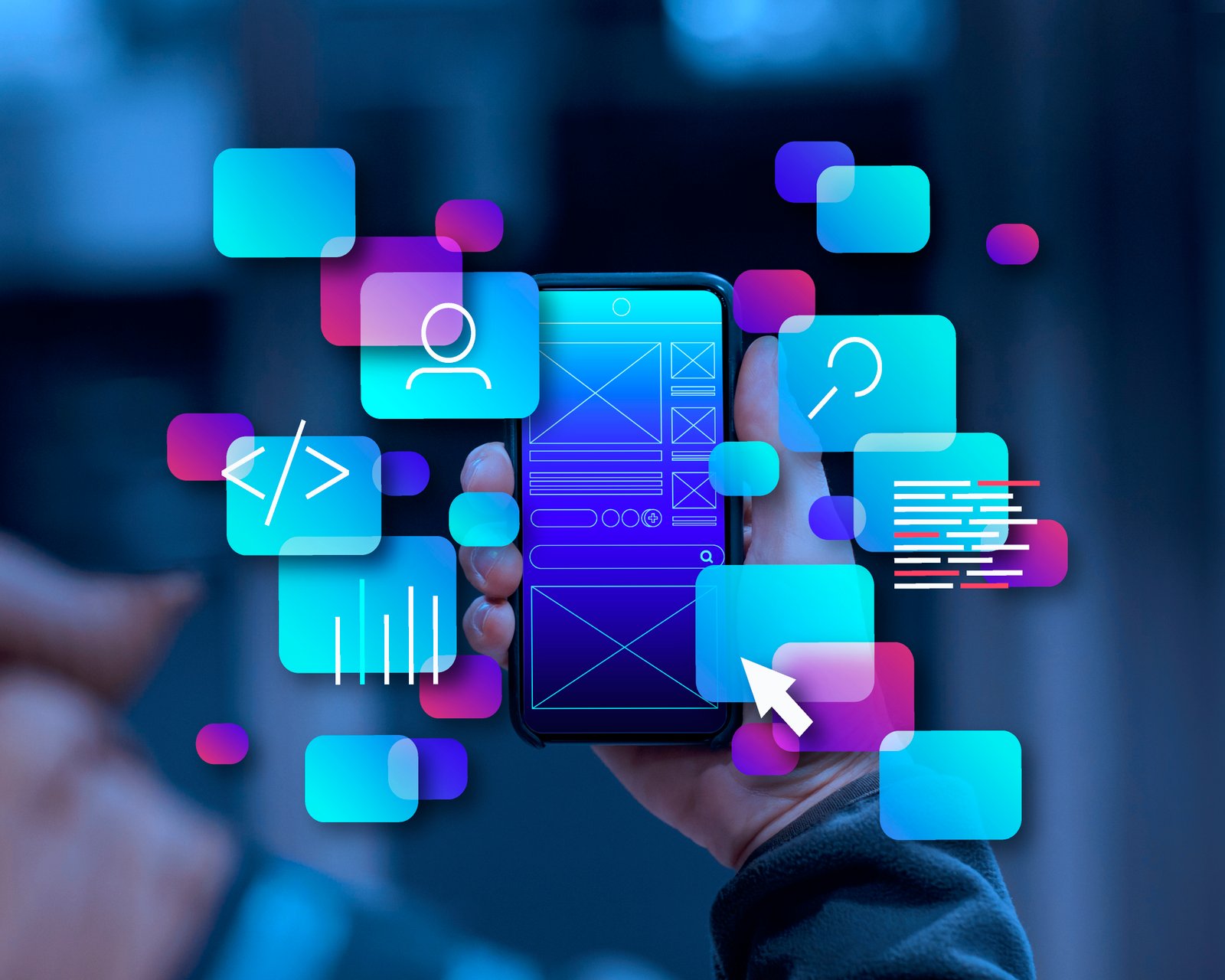 Mobile-App Development illustration